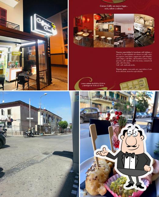 Gli interni di Caffetteria Caruso
