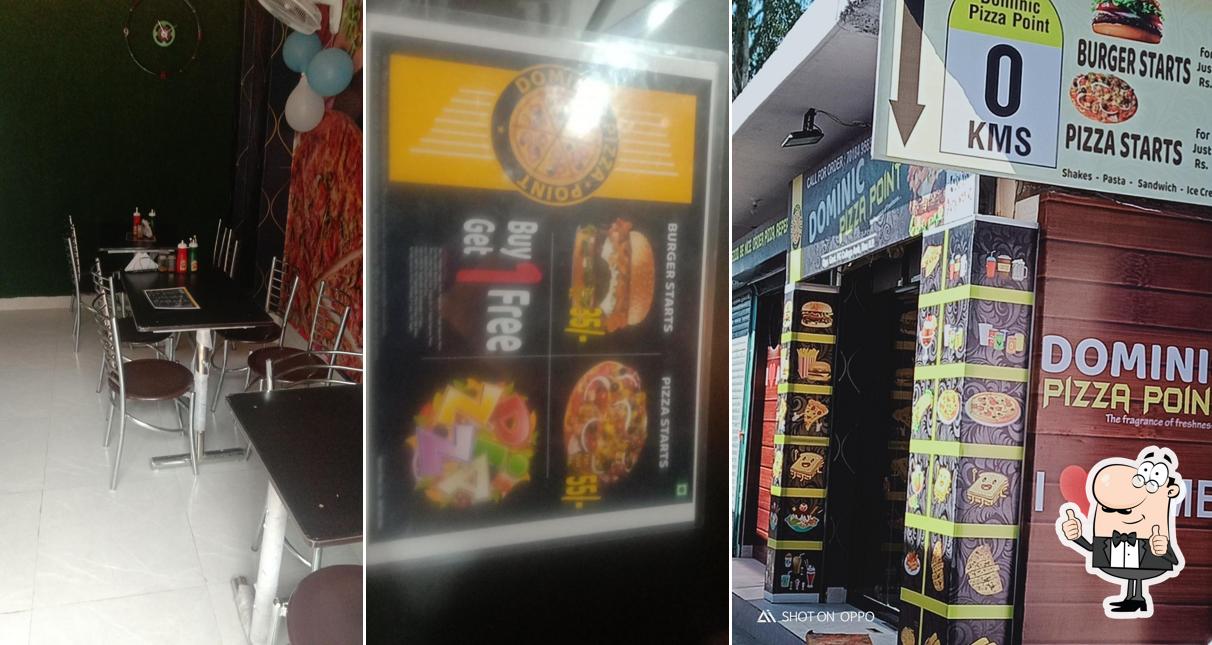See the picture of Dominic pizza point