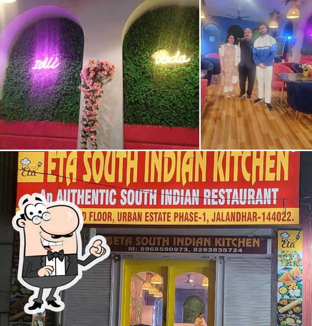 ETA SOUTH INDIAN KITCHEN is distinguished by interior and exterior