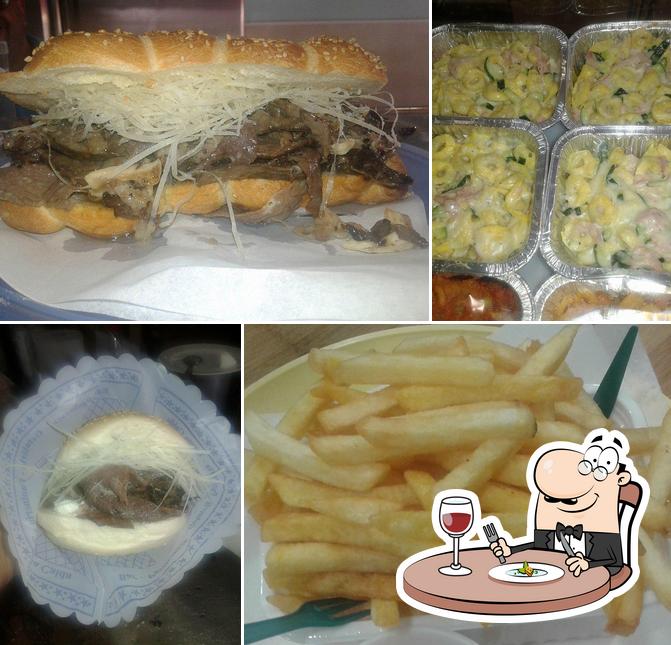 Cibo al Focacceria Romano