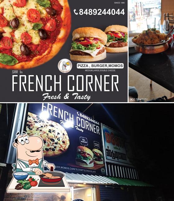 Chicken curry at French corner fresh&tasty