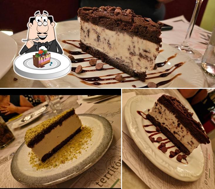 Bolo de chocolate em Furetti Cucina ZN