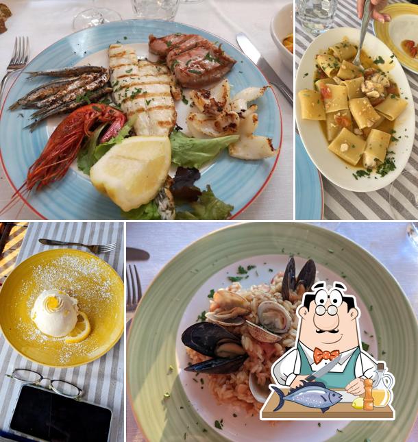 Salmone grigliato al Ristorante Mustafà