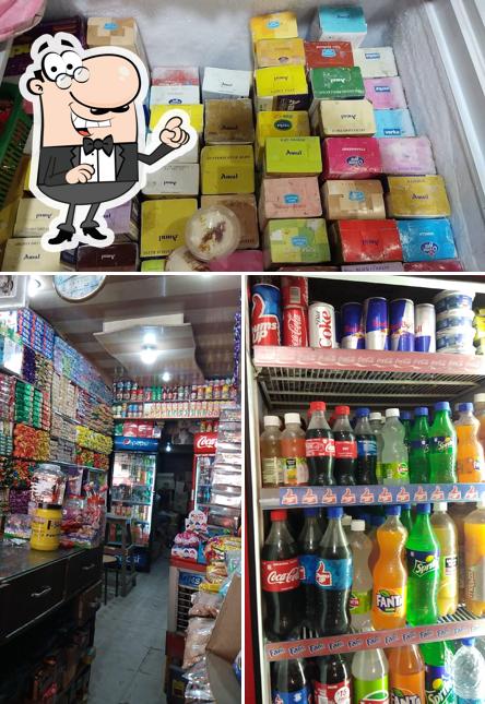 Rs Juicebar Icecream Center is distinguished by interior and food