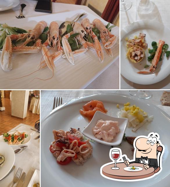 Scampi al Ristorante Villa Ma.Gi