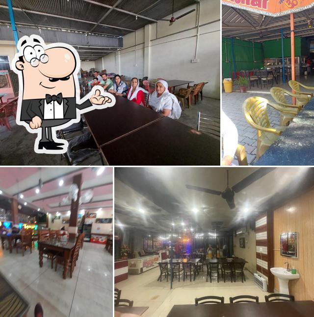 Check out how Sarpanch Dhaba looks inside