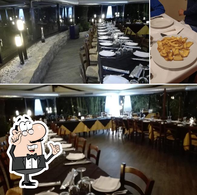Dai un'occhiata agli interni di Trattoria Merlo