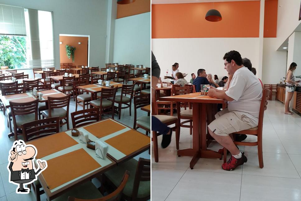O interior do Restaurante Plataforma