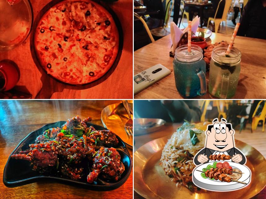 Food at Bong Pizza