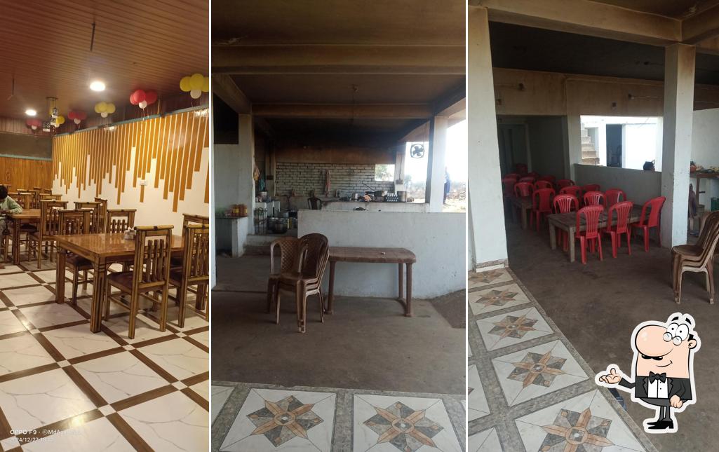 The interior of Apna Dhaba And Family Restaurant