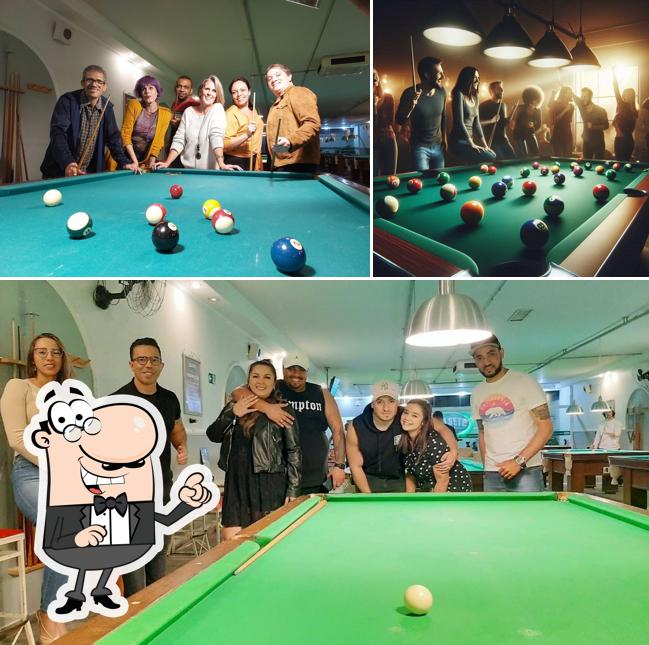 Desfrute da vista do exterior Bola Sete Snooker Bar Bilhar e Sinuca | Sinuca em São Caetano