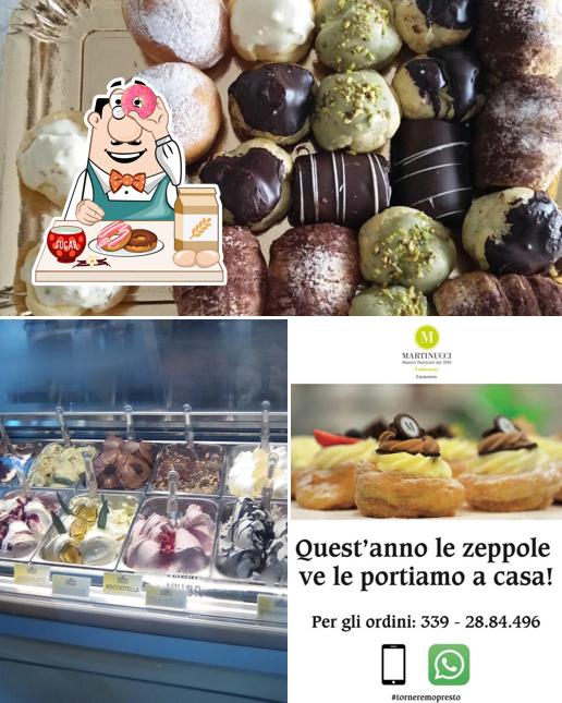 Martinucci offre un'ampia selezione di dolci