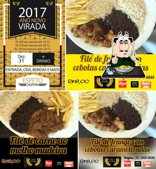 Platos en Espeto Choperia