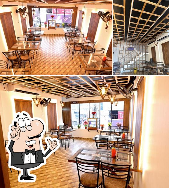 Take a seat at one of the tables at Golden Joy Treats