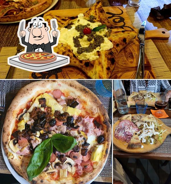 Prenditi tra le svariate varianti di pizza