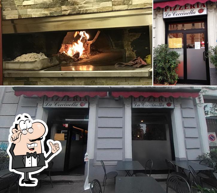 Siediti a un tavolo di Pizzeria la Coccinella