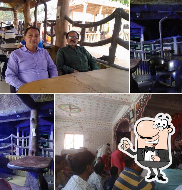 The interior of Kathiyawadi Bar