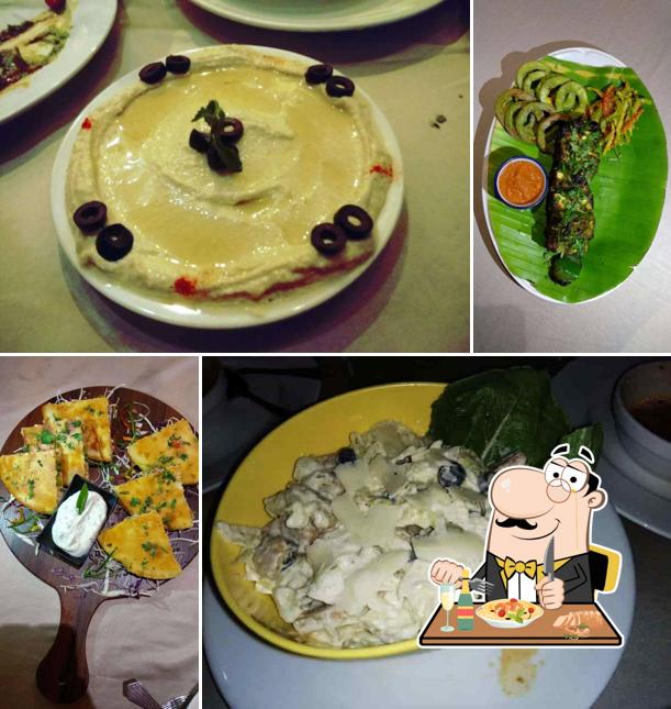 Food at Flag's Restaurant Liberty Garden Malad