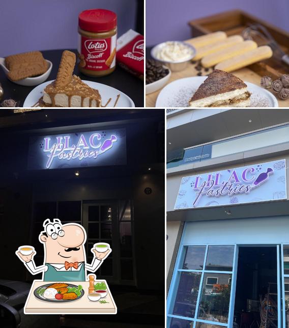 The restaurant's food and exterior