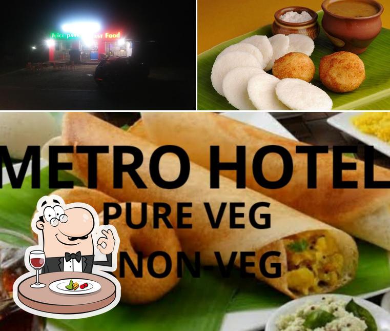 Food at METRO HOTEL AND FAST FOOD