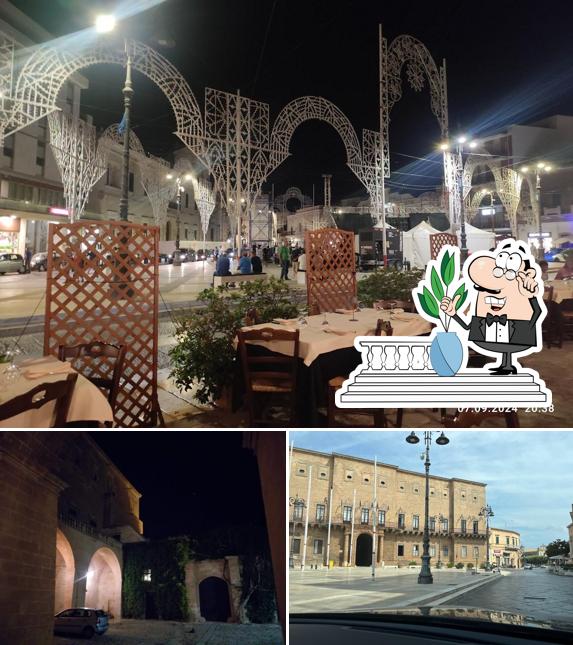 Curiosa tra la parte esterna di Ristorante Al Castello
