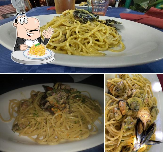 Spaghetti alla carbonara al Ristorante Trattoria Da Rosa