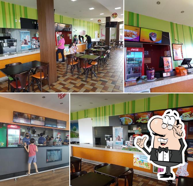 Veja imagens do interior do Giraffas Candangolândia