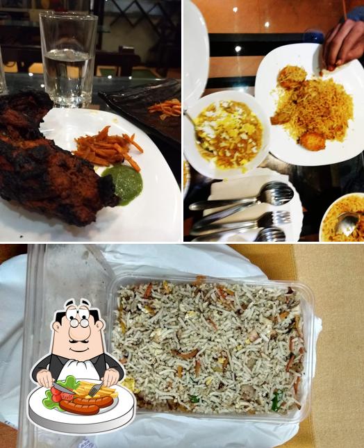 Food at 9x9 Restaurant