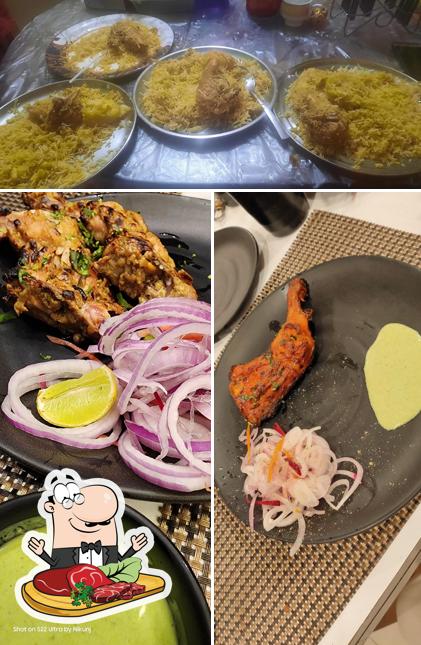 Get meat dishes at Biryani Mahal