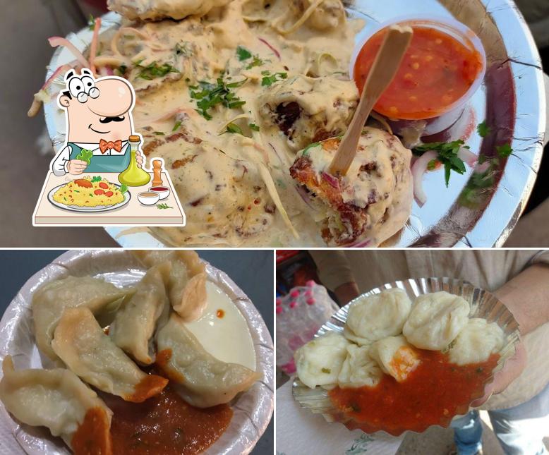 Food at Dolma Aunty Momo