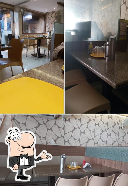 The interior of Habibi Restaurant