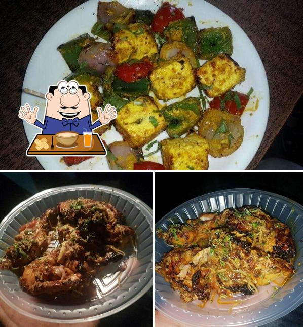 Food at Mutton Mahal Shahi Kabab