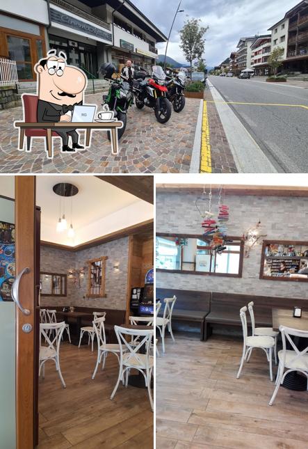 La interni e esterno del ristorante