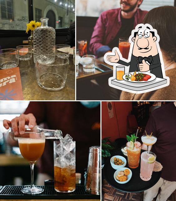 Cibo al Belafonte cocktails