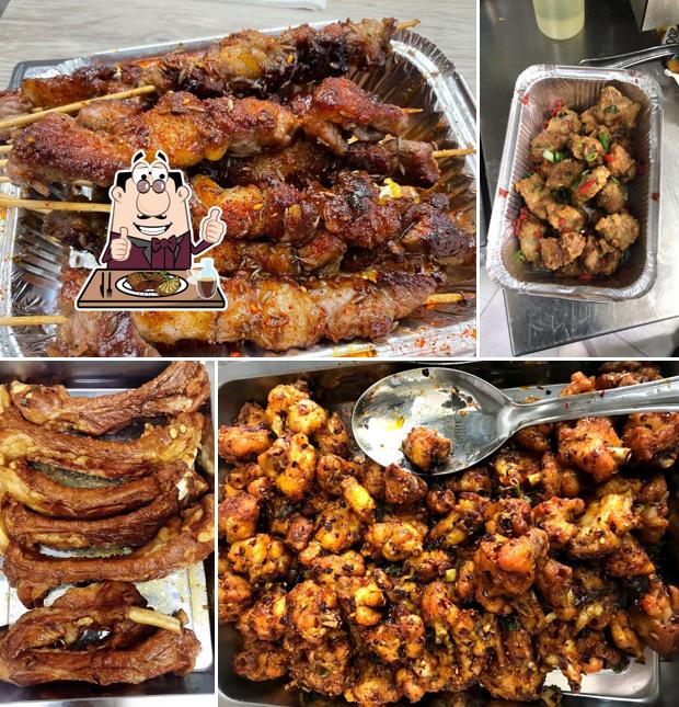Scegli i piatti di carne a China food binbin