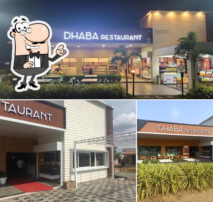 You can get some fresh air at the outside area of Haryana Dhaba & Bakes