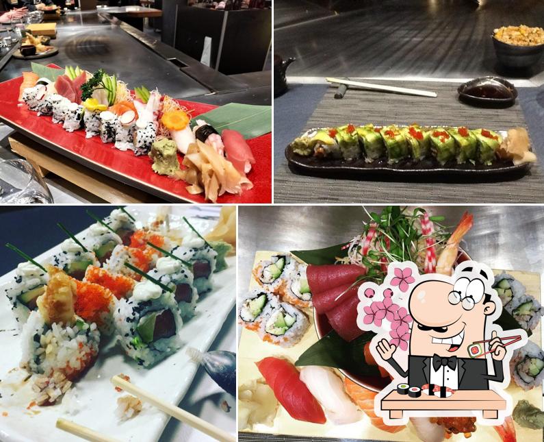 Ordina le diverse opzioni di sushi