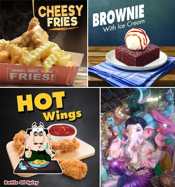 Macaroni and cheese at Meat & Eat family restaurant