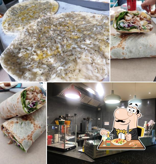 Platti al Dal siriano shawerma e falafel (non é kebab)