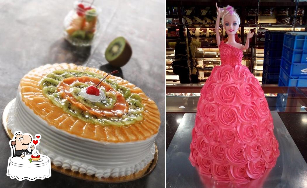 Ribbons and Balloons - The Cake Shop serves a range of desserts