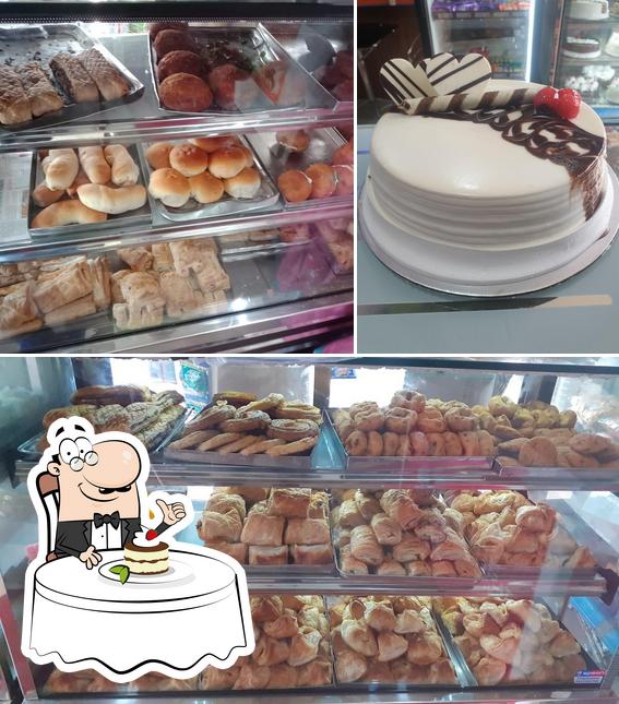 Shan Bakery offers a selection of desserts