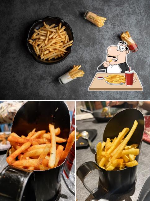 French fries at The Roasters