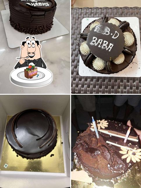 Chocolate cake at Theobroma