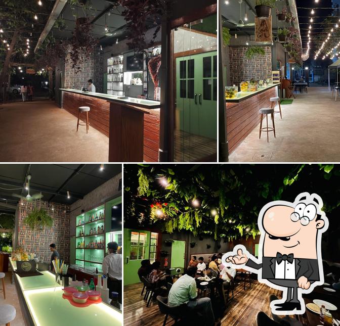 The interior of UNDER THE WOODS