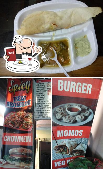 Food at Spicy Treat Restaurant