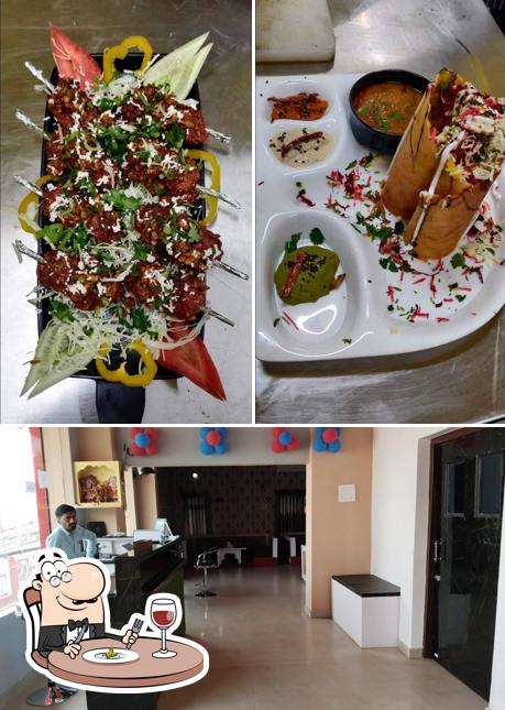 Among different things one can find food and interior at fussion restaurant
