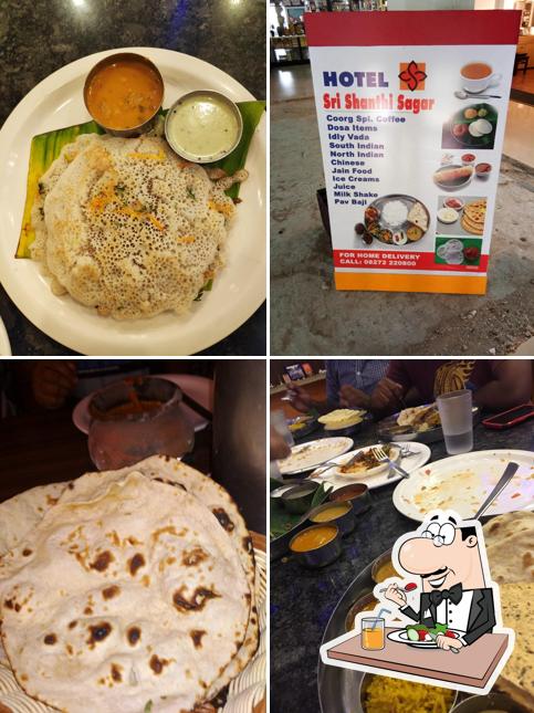 Meals at Hotel Sri Shanthi Sagar