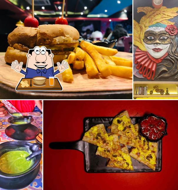 Food at Masquerade (By Mystery Rooms) - A Multicuisine Cafe With Unique Experiences
