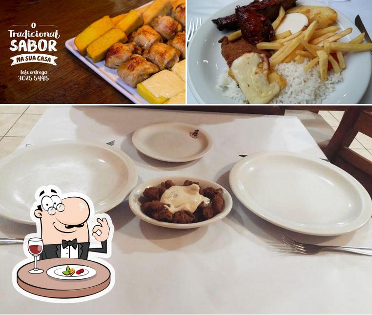 Comida em Churrasquito