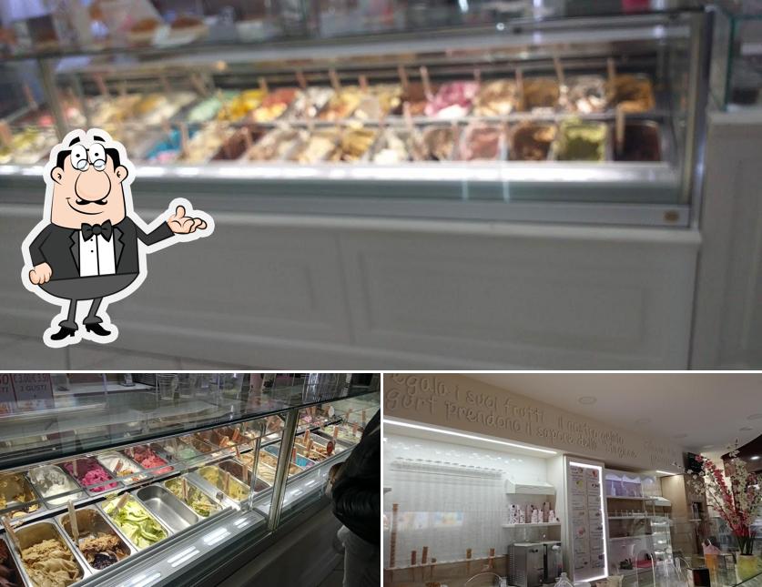 Gli interni di Gelateria Yogurteria cornetteria Gerry